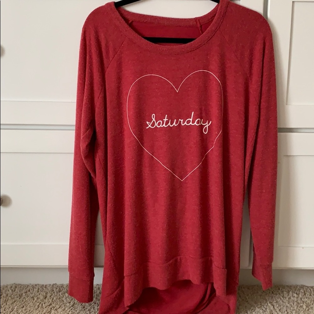 Love Saturday Lightweight Sweatshirt